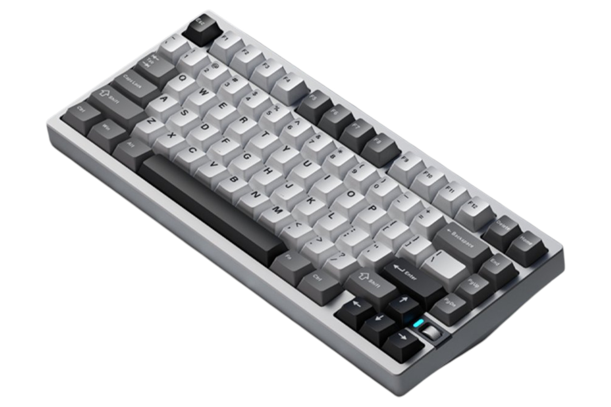 Evoworks Evo80 Aluminum TKL Hotswap Wireless Keyboard - Iceberg